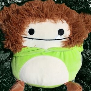 Squishmallows Benny The Bigfoot, In A Frog Costume!  8"